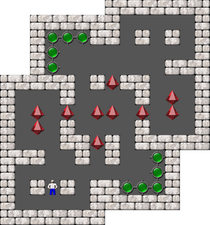 Уровень 24 — Brian Kents Sokoban2Ks Sokoban2K